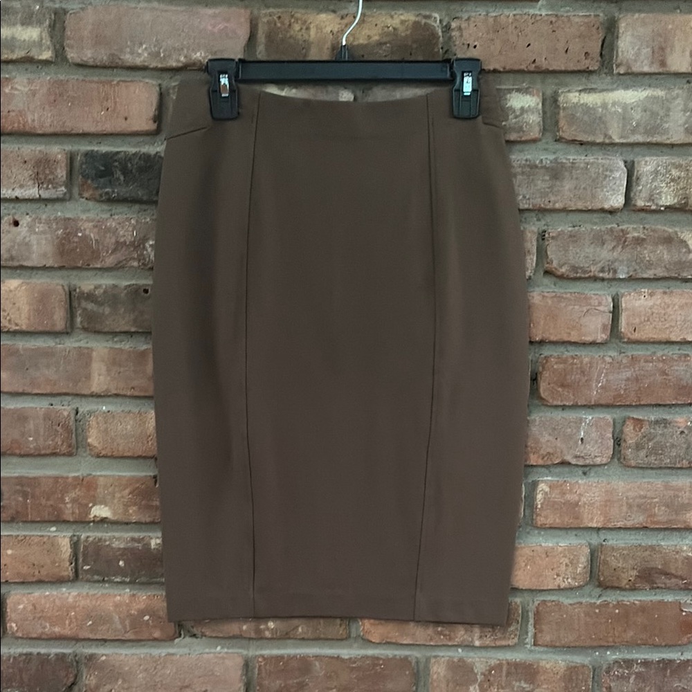 Premise Brown Pencil Skirt - Size Small